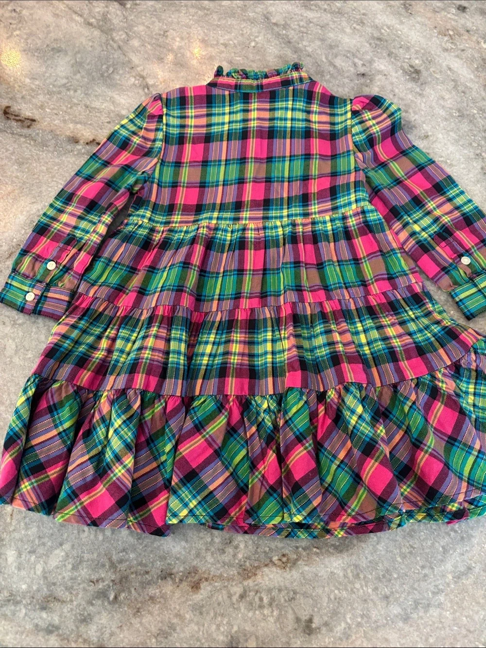 NWT Ralph Lauren Plaid Dress, 18M